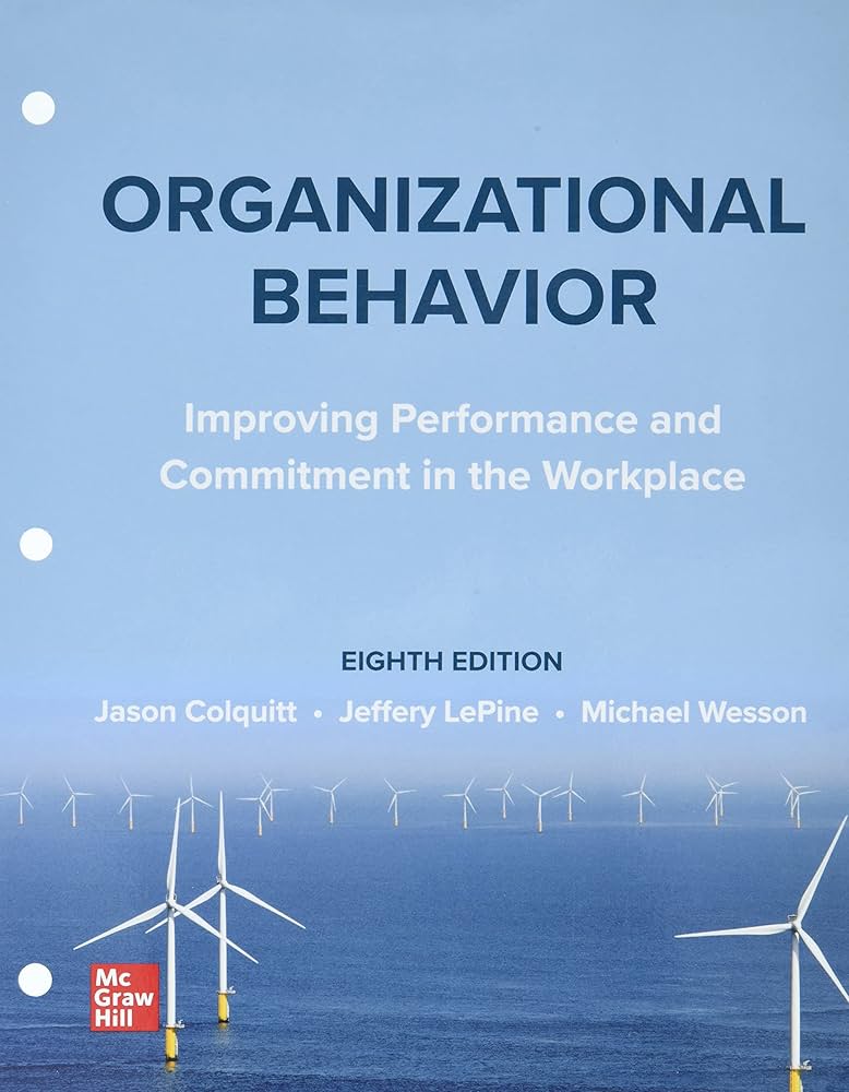 Loose Leaf Organizational Behavior: Improving Performance